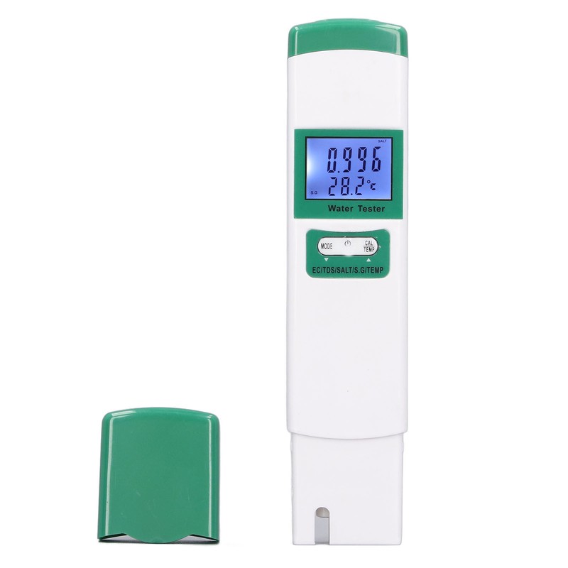 Water Quality Tester 5 in 1 EC TDS Salt SG