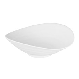 Plate,L ZEN ca. 17,5x17,5 cm,height 5,5 cm melamine, white