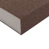 sourcing map 100mmx70mmx25mm 320 Grit Polishing Sanding Sponge Block Grinding