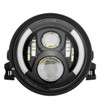 SKTYANTS 7" 7 Inch Round LED Motorcycle Headlight assembly with