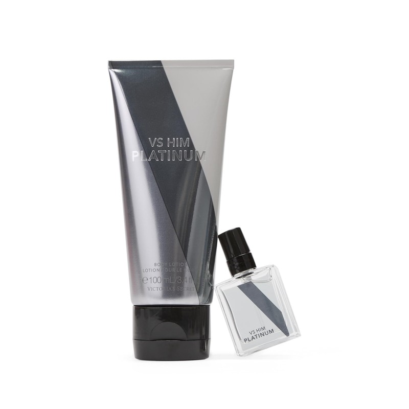 Victoria's Secret Platinum Mini Fragrance Duo Gift Set, Cologne &