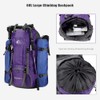 free knight 60L Waterproof Hiking Camping Backpack with Rain Cover,