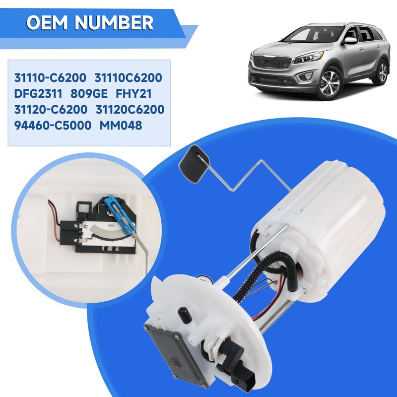 SleYuYir 31110-C6200 Electric Fuel Pump Module Assembly Compatible with Kia