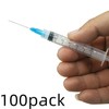 zogsnton 15 Pack 3ml 23Ga Plastic Syringe with Measurement for