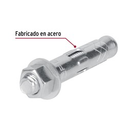 Fiero TAE-1/2T, Taquete de expansión, 1/2' con tornillo, bolsa 2 piezas