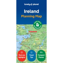 Lonely Planet Ireland Planning Map