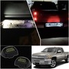 KEEGTBOX Full LED License Plate Light Tag Lamp Assembly Compatible