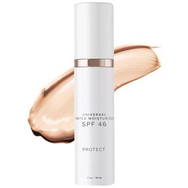 Tinted Moisturizer With SPF 46 Anti-Aging Face - Tinted Sunscreen For Face Universal Against UV For Women
