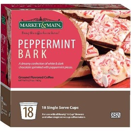 Market & Main Peppermint Bark single serve coffee 18ct