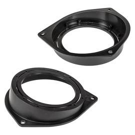 tomzz Audio 2839-004 Speaker Rings Adapter Brackets Compatible with Opel Astra H Corsa D Grande Punto Side Panel Rear for 100 mm or 120 mm DIN Speaker