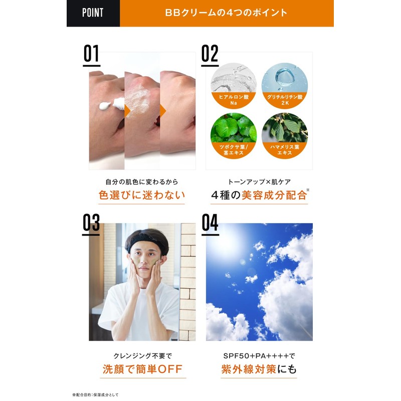 THE FUTURE Color Change BB Cream 25g Men's BB Cream