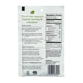 Simply Organic Chicken Flavored Gravy Mix Certified Organic, 0.85 Oz