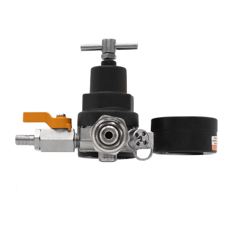 Kegco Commercial Grade Double Gauge Primary Kegerator Nitrogen Gas Regulator