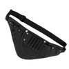 PU Leather Scissors Waist Bag 2 Layers Portable Scissors Holder