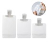 Portable Cosmetic Refill Tubes & Pouches for Lotion, Shampoo, Oil Samples Cap Container 100ml 50ea