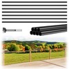 7 Pack 4.7 FT x 3/4 inch Aluminum Deck Balusters