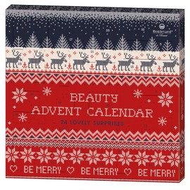 Boulevard de Beauté 24 Beauty Days - The Beauty Advent Calendar in Christmas Knitted Design, Pack of 24, 21422000