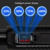 Rechargeable Flashlights Irradiation Distance Far Long Battery Life 3 Levels
