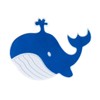 WENKO Non-Slip Stickers Whale Set of 5 - Set of