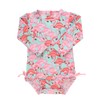 Fab Flamingo One Piece Rash Guard - 12-18m