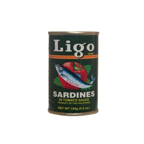 Ligo Sardines w/ Tomato Sauce (Green) 155g