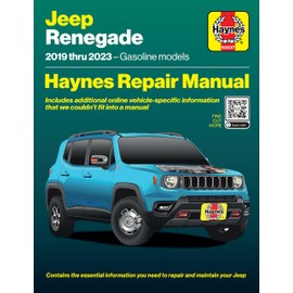 Haynes Jeep Renegade BV (2019-2023) Repair Manual
