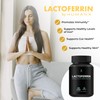 HUMANX Lactoferrin 500mg - Powerful Serving Size (Gluten Free, Non