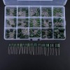 150 Pieces 100V 15 Value Film Capacitor Set 0.33nF-470nF Assorted