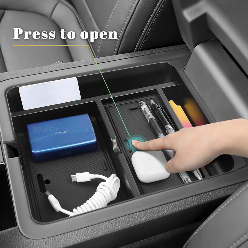 PeakPurit 3PCS Center Console Organizer Compatible with Honda 2023 2024