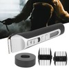 Men Electric Hair Clipper Cutter LCD Display Guide Combs Hair