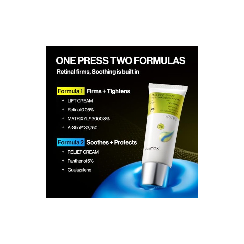 celimax The Vita-A Retinal Shot Tightening Dual Cream, 50ml