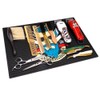 Barber Mat for Clippers, BarberTop 11.81"x17.72"Anti-Slip Flexible Rubber Barber Mat