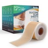 Professional Silicone Scar Sheets (1.6" x 150" Scar Roll-3.8M) -