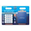 Panasonic 1x4 Eneloop Mignon AA 1900 mAh + Battery Case,