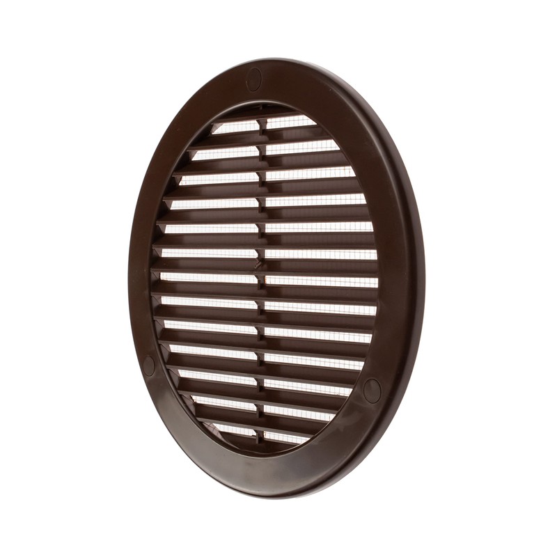 Vent Systems 6" Inch (Opening Dimensions) Brown Soffit Vent Cover