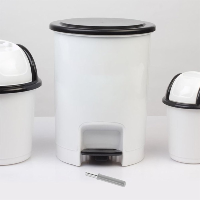Warmhm 2 x Dustbin Accessories Damping System Household Supply Replacement