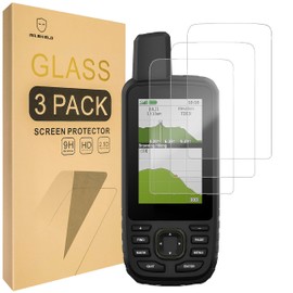 Mr.Shield Screen Protector compatible with Garmin GPSMAP 67 679 67i 66i 66s 66st 66sr [Tempered Glass] [3-PACK] [Japan Glass with 9H Hardness]