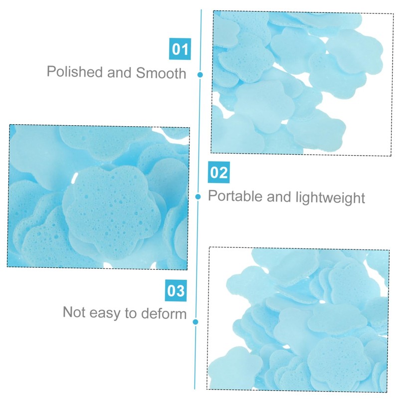 BESPORTBLE Safe Travel Soap Sheets Hand Washing Body Laundry Mini