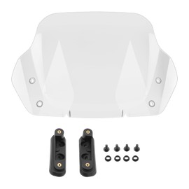 Kiawnia 14" Windshield for Harley Street Glide CVO FLHXSE 2023-2024 Wind Shield Windscreen Air Deflector Compatible for Harley Street Glide CVO 2024 (Black)