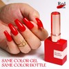 Double Rhythm 15ML Gel Nail Polish Pure Sheer Same Color