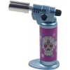 Ever Tech Double Table Torch Lighter Adjustable Flame Refillable Skull