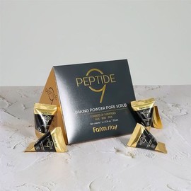 Farmstay 팜스테이 펩타이드9 베이킹파우더 포어 스크럽 7g (25개) Farmstay Peptide 9 Baking Powder Pore Scrub 7g (25 pieces)