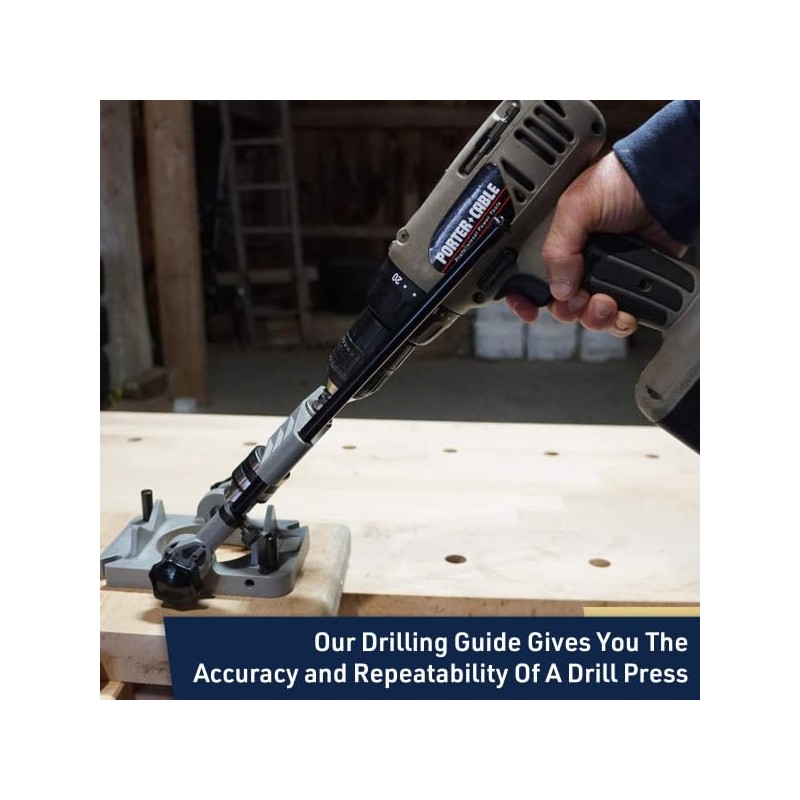 Kings County Tool Portable Drill Guide Jig | Convert Hand