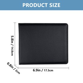 One Piece Soft Leather Disabled Timer Holder Durable Leather Disabled Holder Protect Privacy Disabled Parking Permit Holder for Disabled Cover