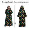 Capecage Oversized Blanket Hoodie Extra Long Womens Blanket Hoodie Long
