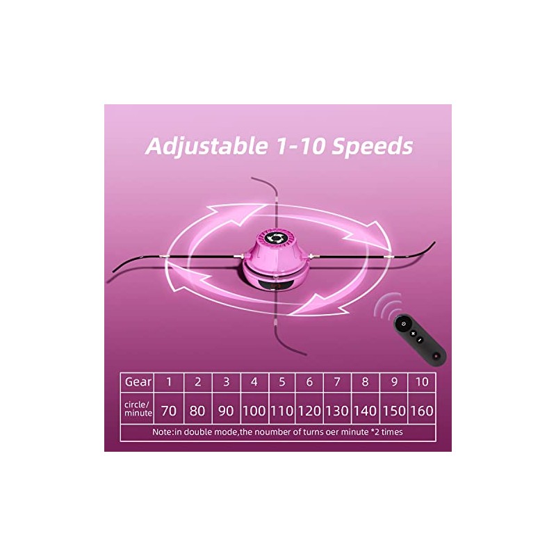 Smart Jump Rope Machine Electronic Skipping Ropes 1-10 Speed Level