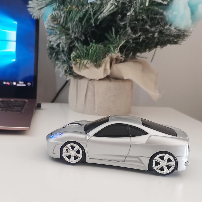 WUQIDA Wireless Mouse Car Mouse, Sport Car Shaped Mouse Mice