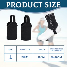 1 Pair of Ankle Protection, Shin Pads with Ankle Protection, Ankle Protection Football, Ankle Guards for Football, Shin Pads for Football, Shield Protector (Black)