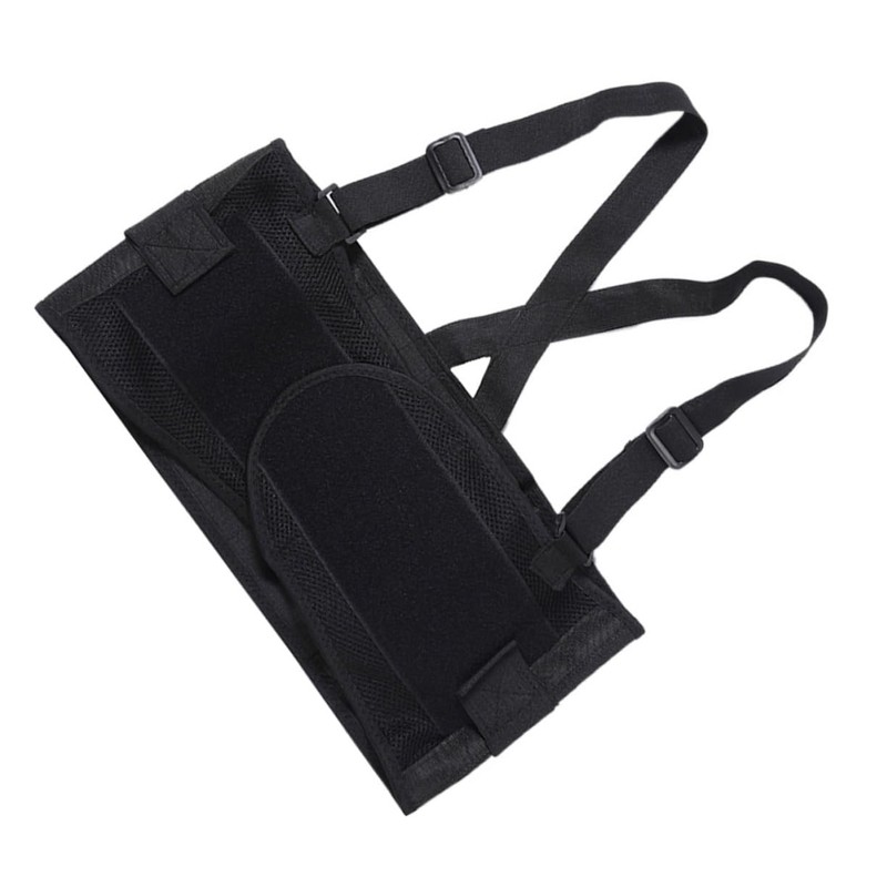 Healvian 2pcs Adjustable Elastic Back Support Belt for Lumbar Lightweight