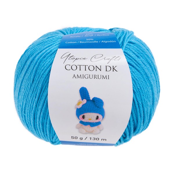 Utopia Crafts Amigurumi Cotton DK Yarn for Crochet and Knitting